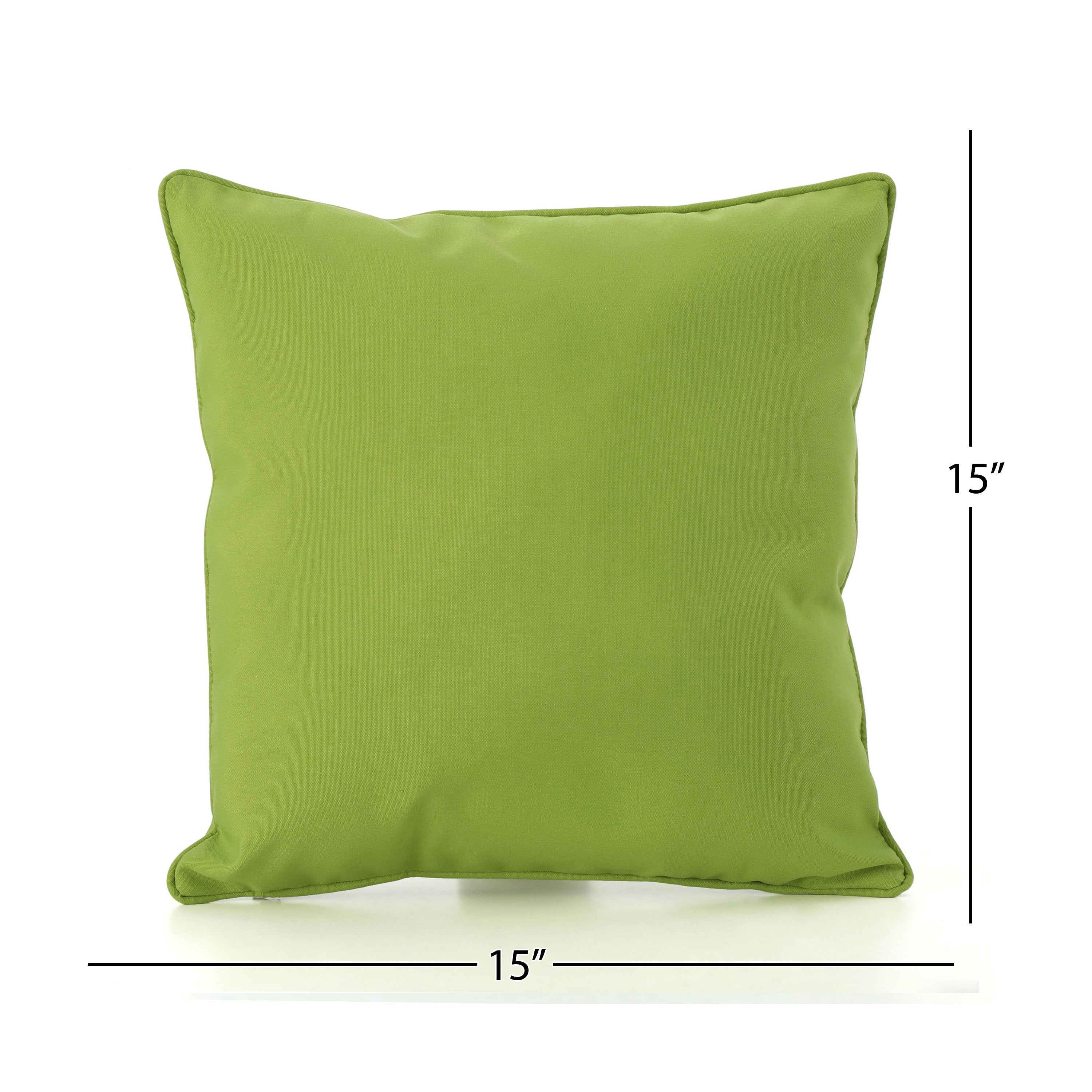 CORONADO SQUARE PILLOW green