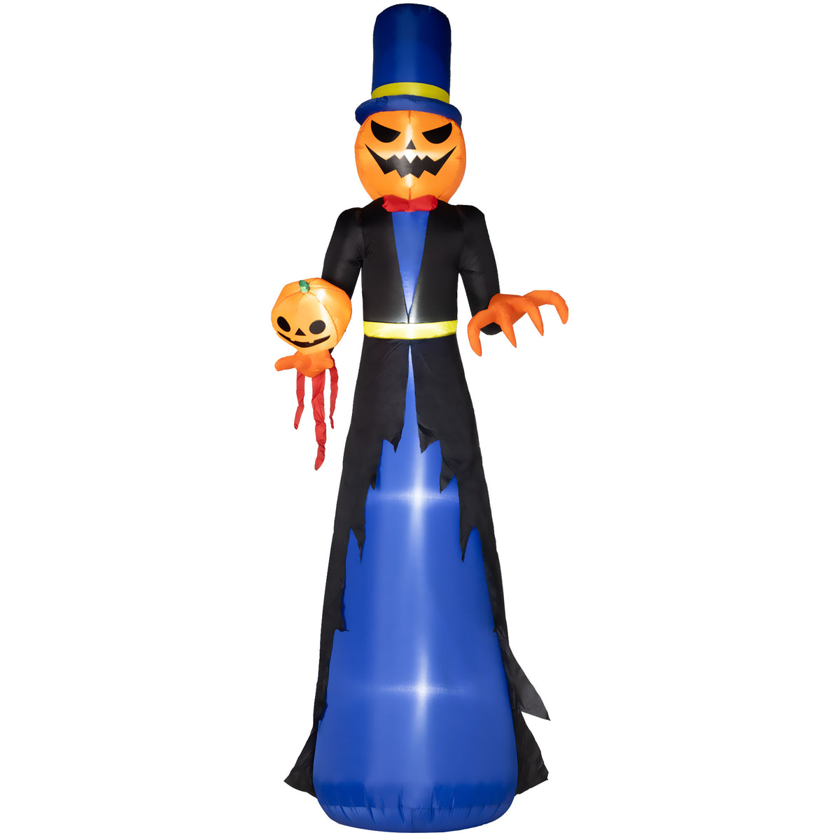 Outsunny 10ft Inflatable Halloween Pumpkin Head Reaper