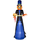 Outsunny 10ft Inflatable Halloween Pumpkin Head Reaper