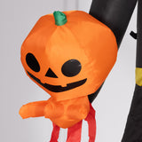 Outsunny 10ft Inflatable Halloween Pumpkin Head Reaper