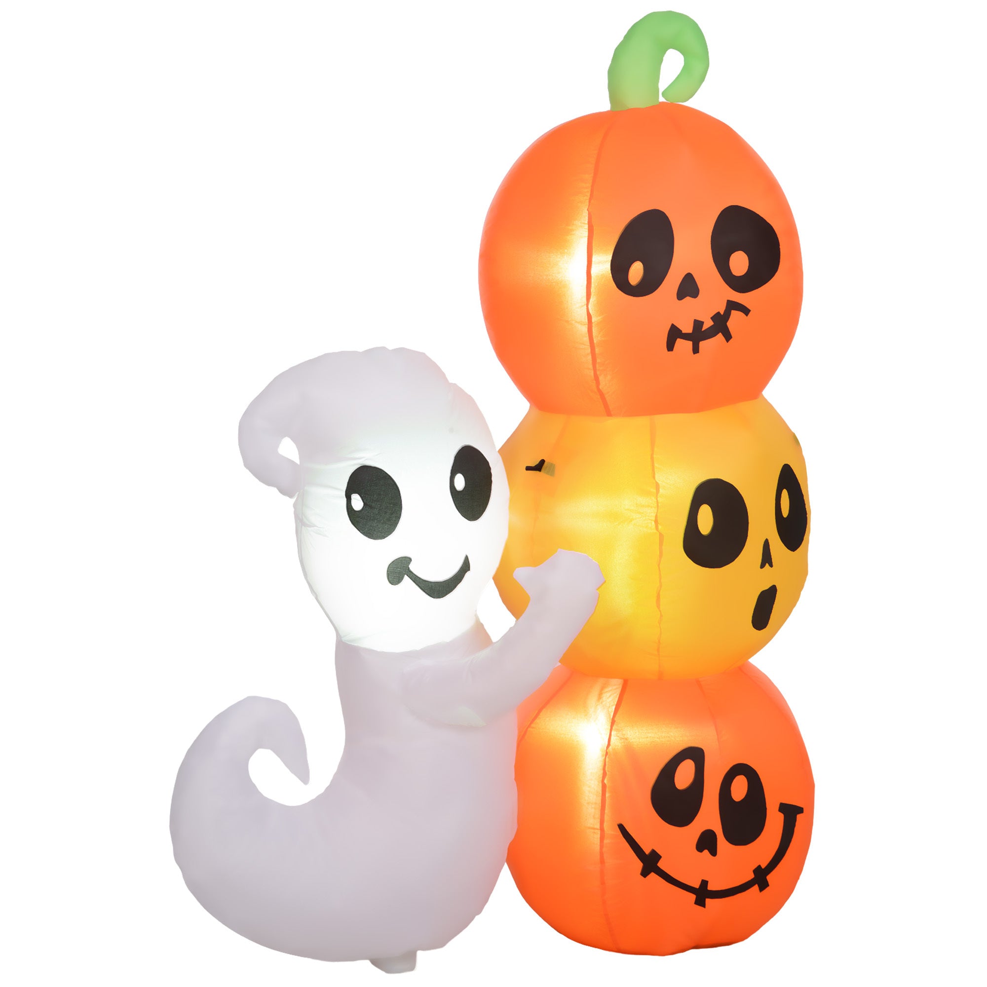 Inflatable Halloween Decoration Ghost and Pumpkin