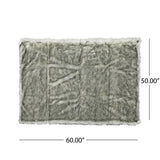 THROW Blanket - 50'' x 60'' Grey