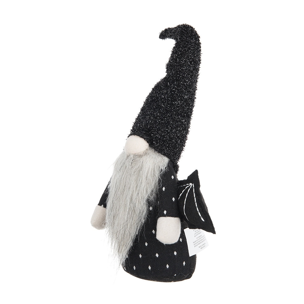 Fabric Black Gnome With Wings Decor, for Halloween Decor