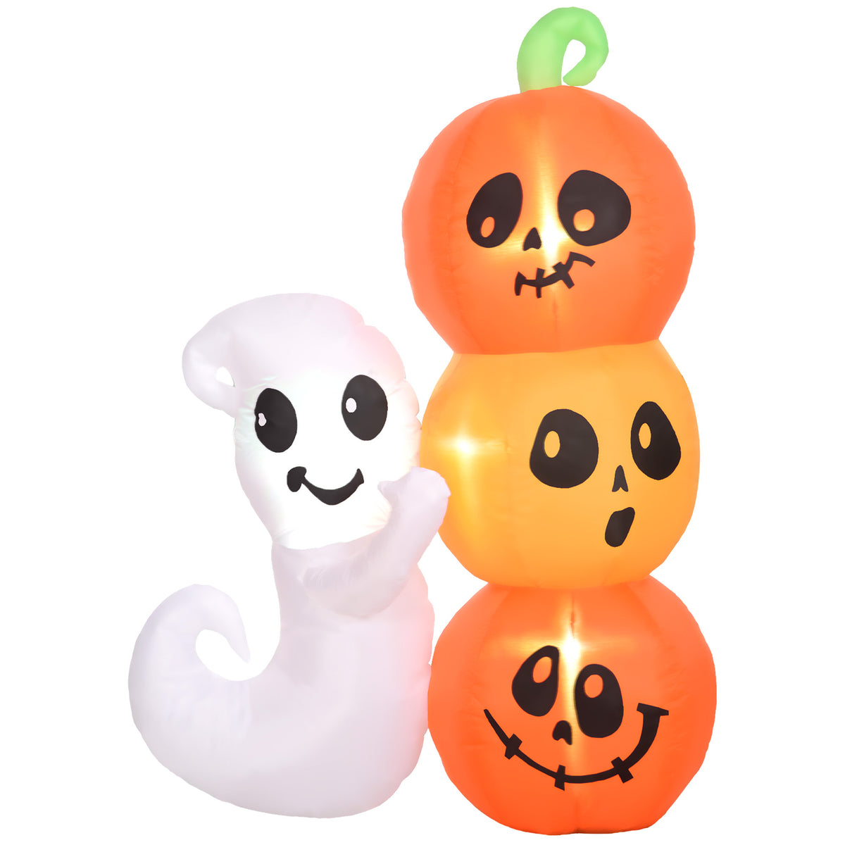 Inflatable Halloween Decoration Ghost and Pumpkin