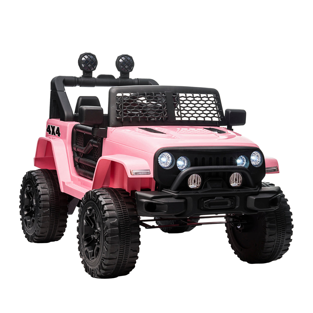 Aosom 12V Kids Ride On Truck with Parent Remote Control