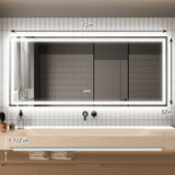 32x72" Bathroom Vanity Mirrors with Lights