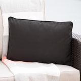 CORONADO RECTANGULAR PILLOW black