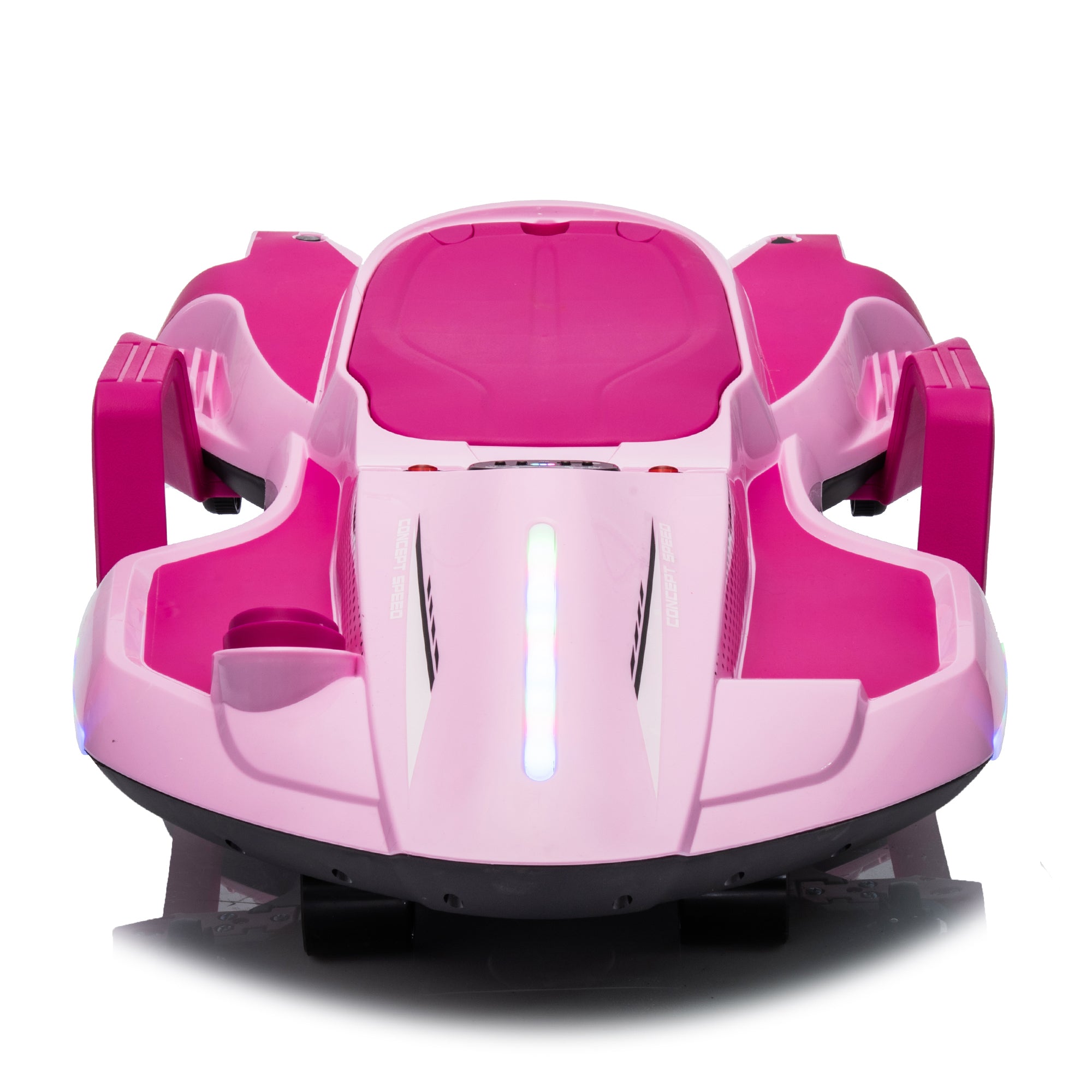 24V Kids Ride On Electric scooter w/ helmet knee pads (pink)