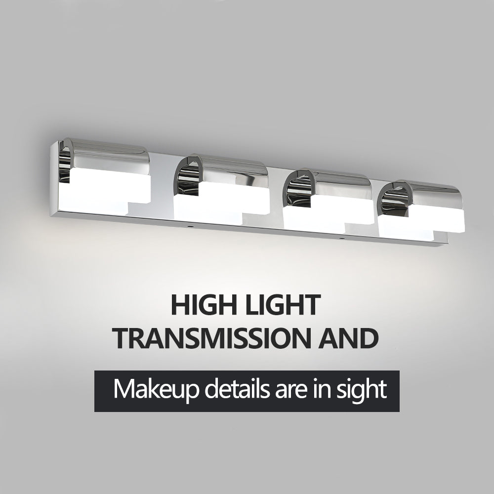 Modern Bathroom Vanity Lighting 4-Light LED