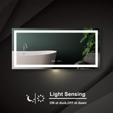 60 x 28" LED Bathroom Vanity Mirror