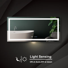 60 x 28" LED Bathroom Vanity Mirror