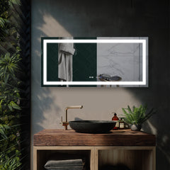 60 x 28" LED Bathroom Vanity Mirror