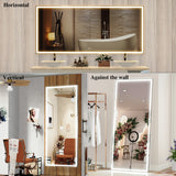 Oversized LED Bathroom Mirror Wall Mounted Mirror