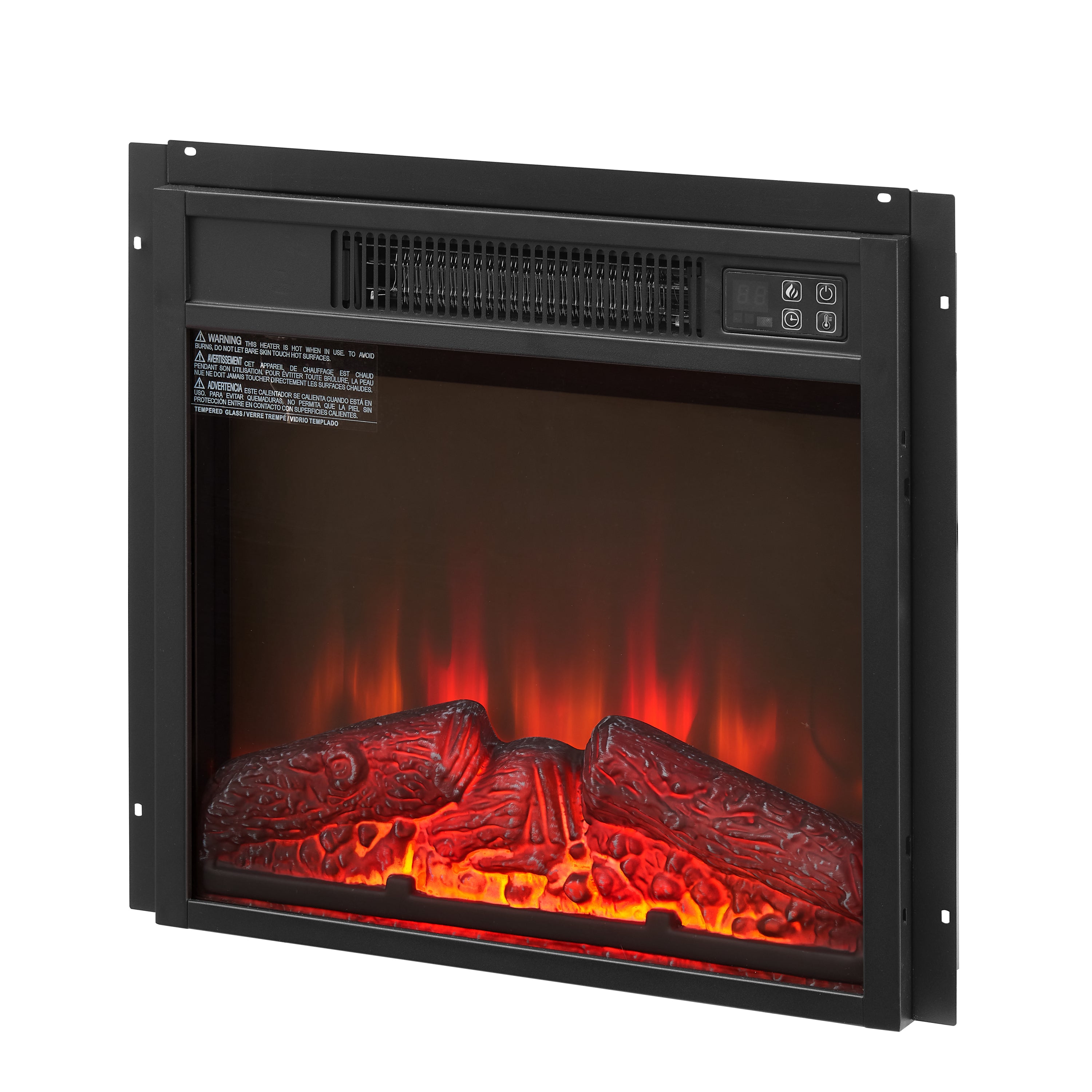 Electric Fireplace Insert 18" 1400W 120V