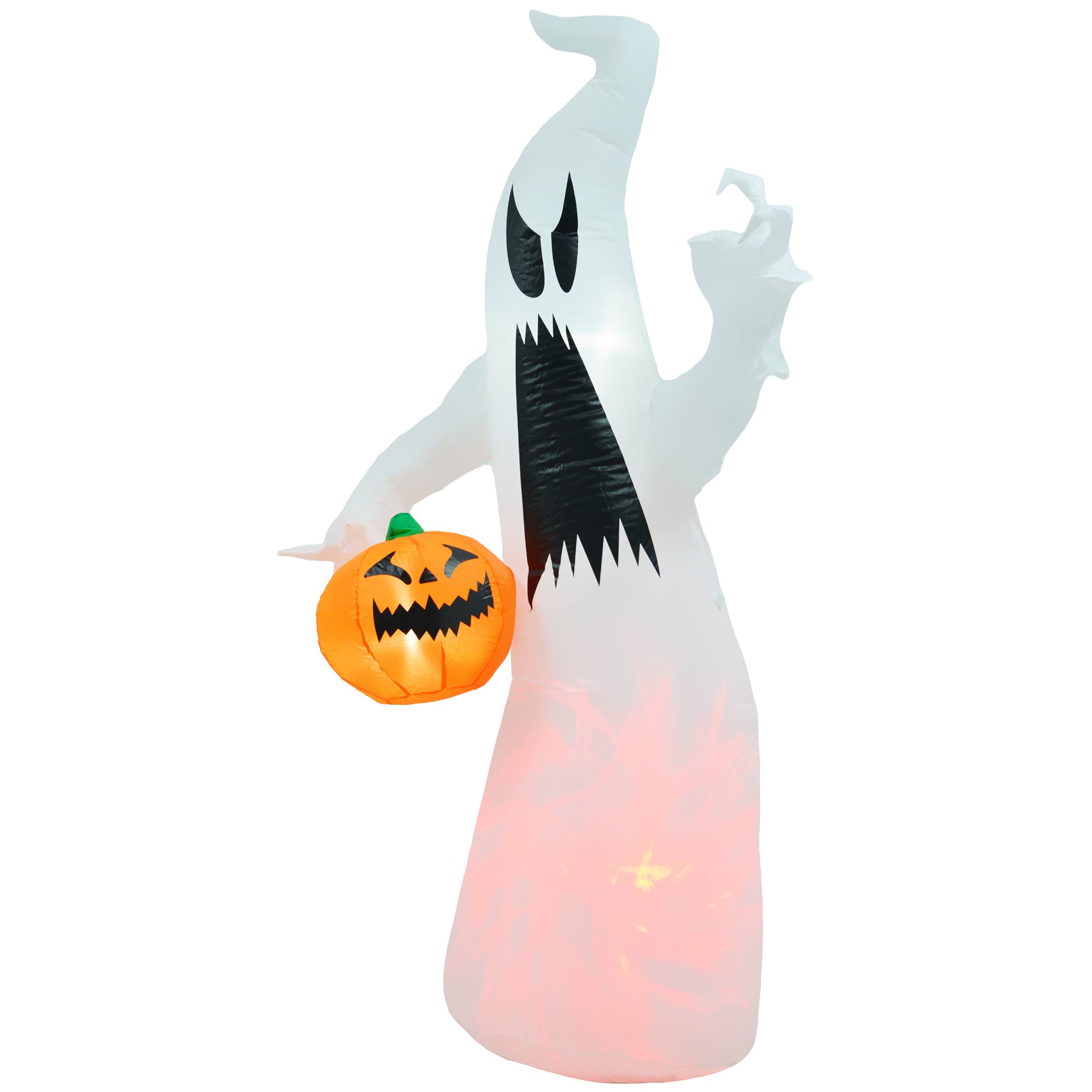 Halloween Inflatable Outdoor Decoration Ghost with Pumpkin