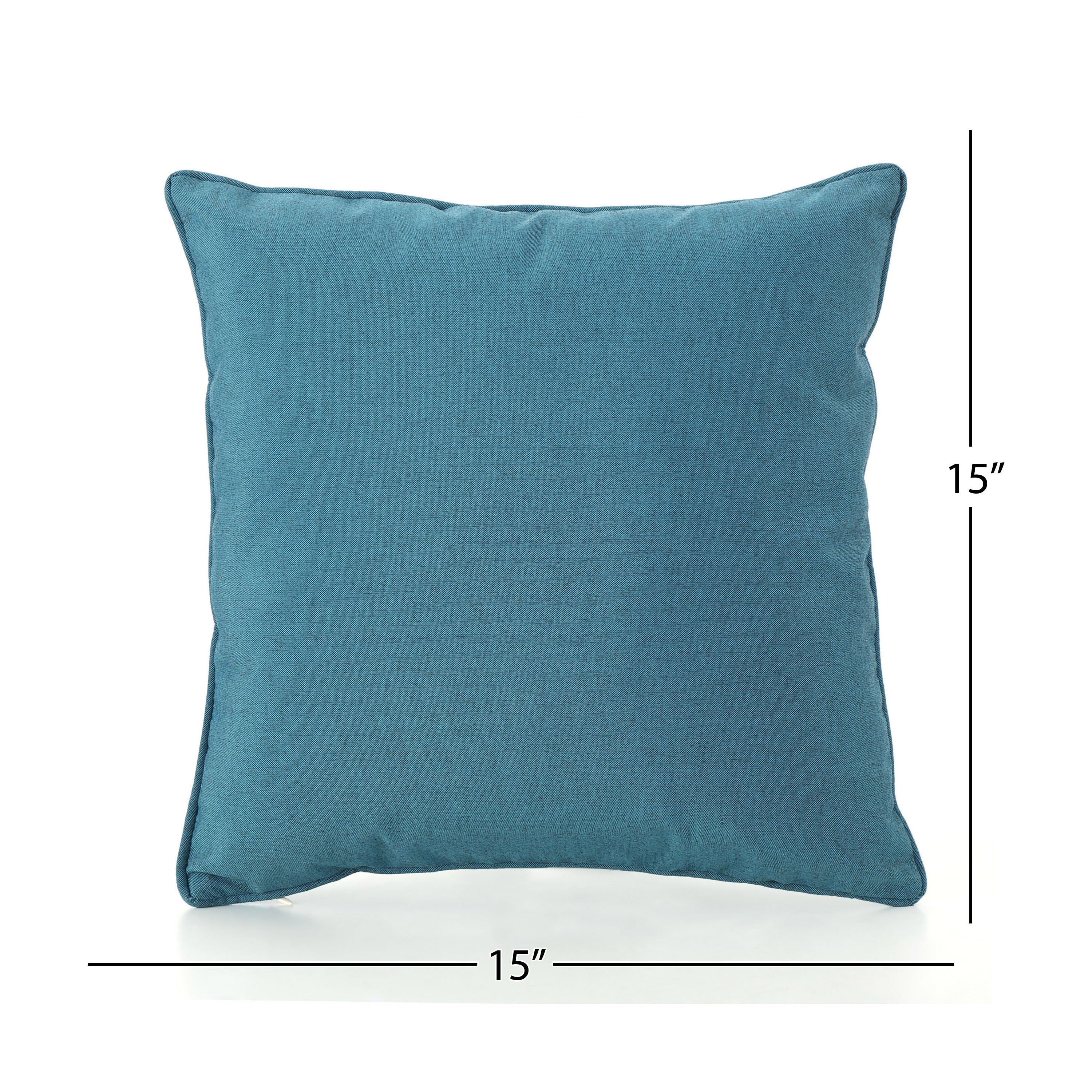 CORONADO SQUARE PILLOW teal