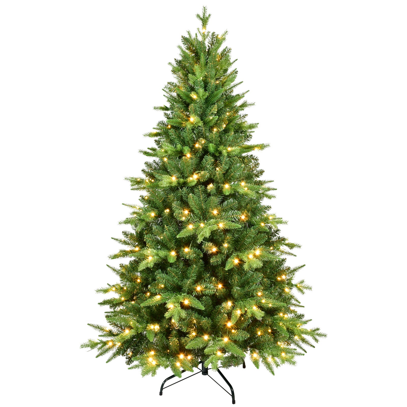 6FT PE&PVC Prelit Christmas Tree