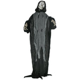 60" Life Size Outdoor Halloween Decorations Animated Grim Reaper